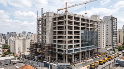 Empreendimentos construídos em terrenos inclinados exigem quais cuidados?
